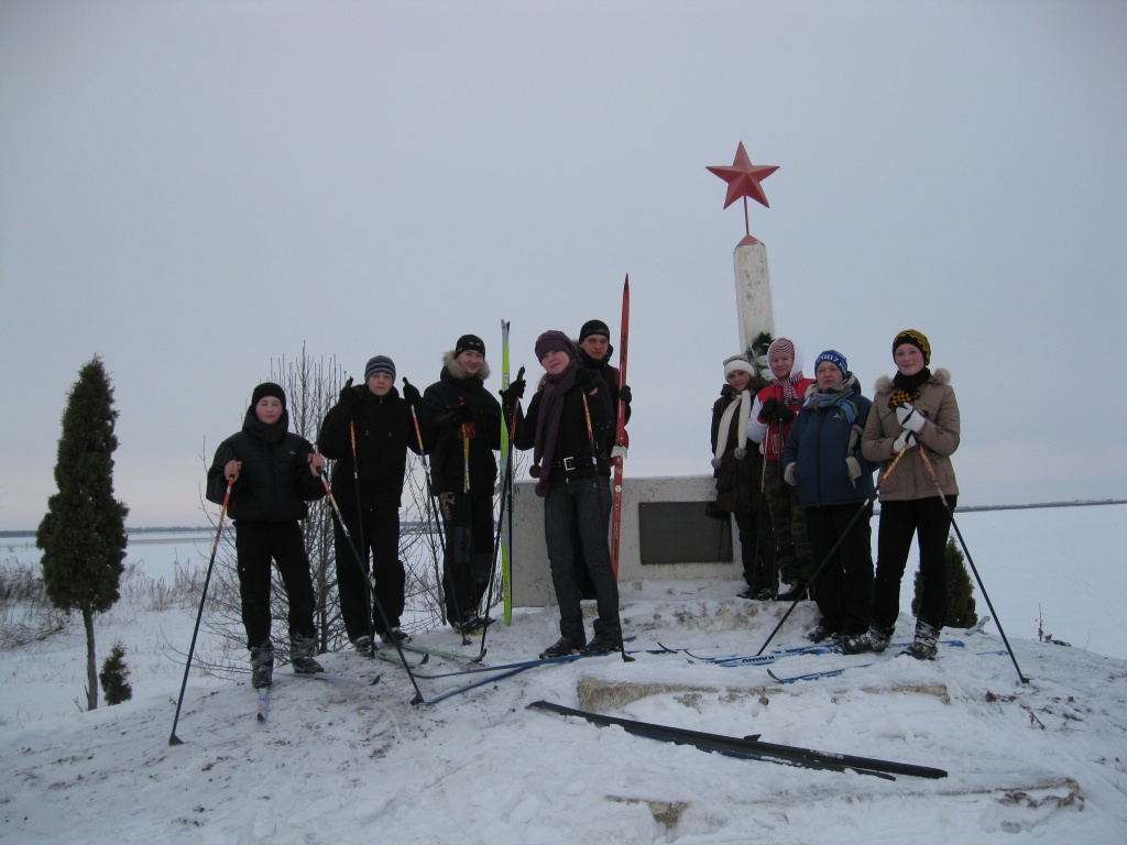 Поход по местам боёв.